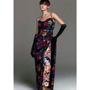 New Anthropologie Hutch Pleated Maxi Dress Size 2P